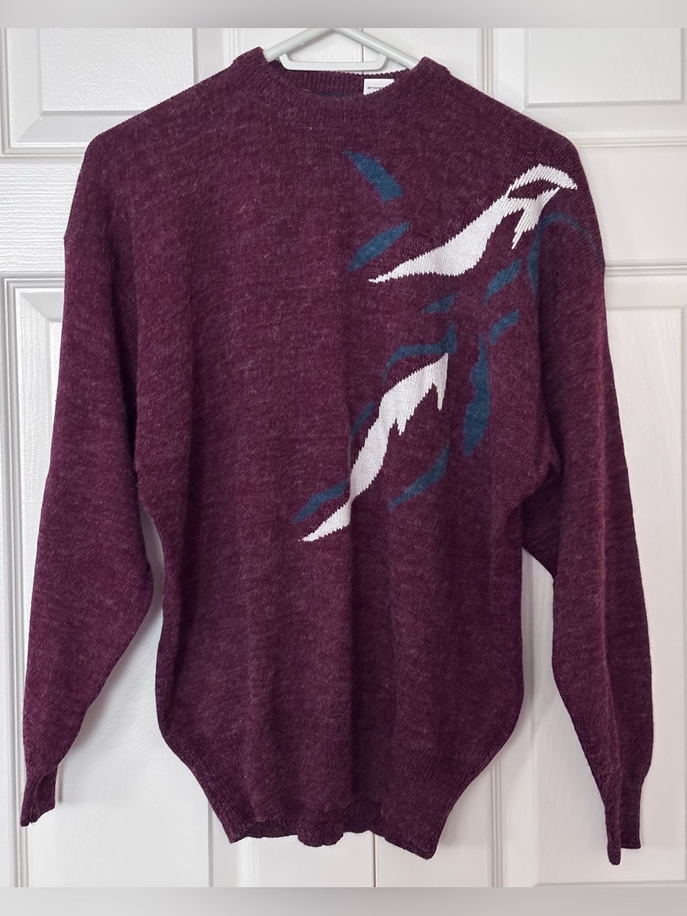 Burgundy Crewneck Sweater